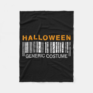 Halloween Generic Costume Funny Fleece Blanket