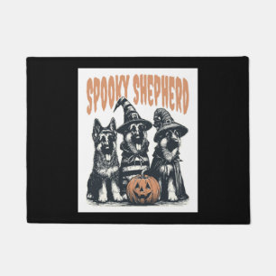 Halloween German Shepherd.jpg Doormat