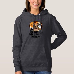 Halloween German Shepherd Spooky Moon Dog Lover Sh Hoodie