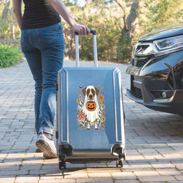 Halloween German Shorthaired Pointer (Suitcase Insitu)