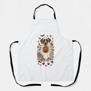 Halloween German Shorthaired Pointer Apron