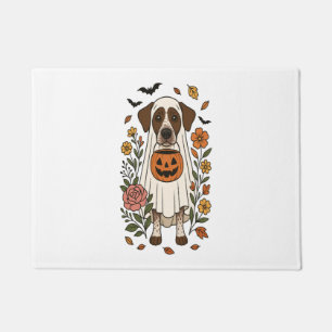 Halloween German Shorthaired Pointer Doormat