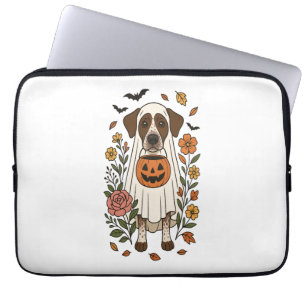 Halloween German Shorthaired Pointer Laptop Sleeve