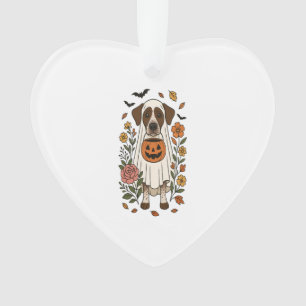 Halloween German Shorthaired Pointer Ornament