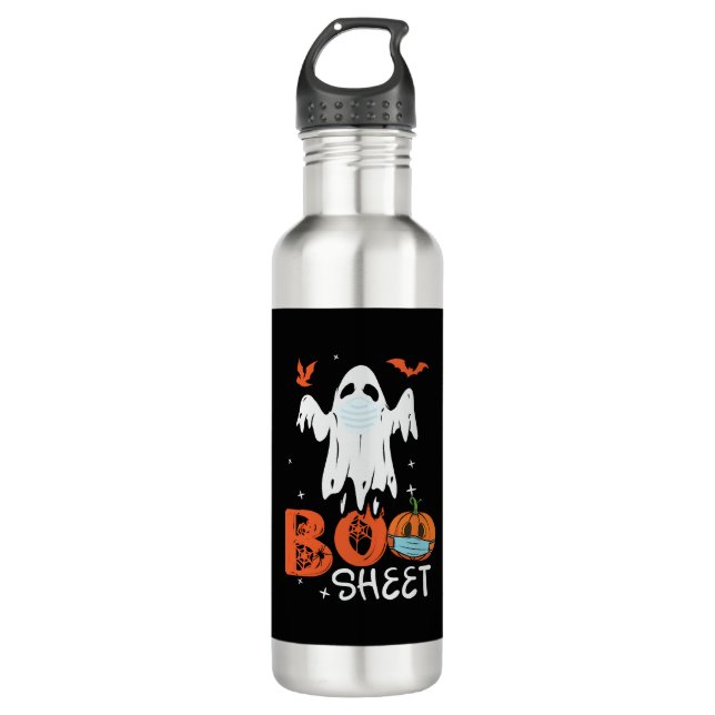 Halloween Ghost    710 Ml Water Bottle (Front)