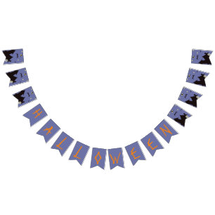 Halloween Ghost and Witches Bunting