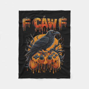 Halloween Ghost Baseball Drip Boys Kids Ice Cream Fleece Blanket