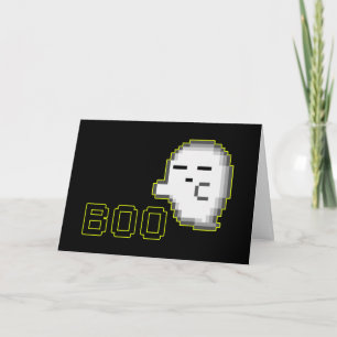 HALLOWEEN GHOST - BOO 2 CARD