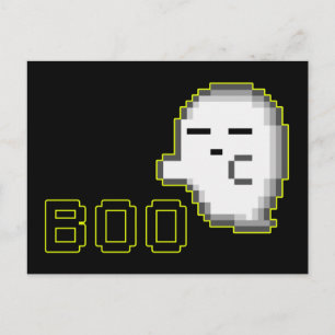 HALLOWEEN GHOST - BOO 2 POSTCARD
