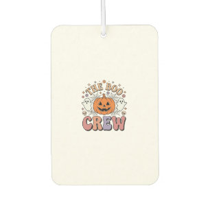 Halloween Ghost Boo Crew Cute Spooky Vintage_1 Car Air Freshener