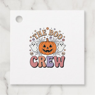 Halloween Ghost Boo Crew Cute Spooky Vintage_1 Favour Tags
