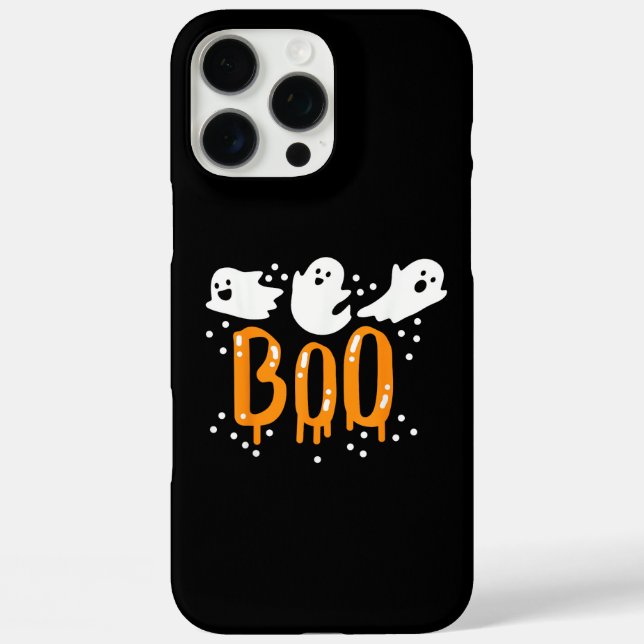Halloween Ghost Boo Cute Case-Mate iPhone Case (Back)
