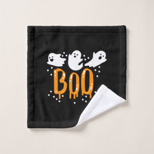 Halloween Ghost Boo Cute Wash Cloth