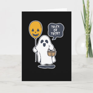 Halloween Ghost Card