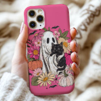 Halloween Ghost Cat iPhone / iPad case