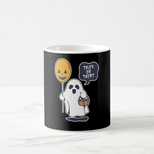 Halloween Ghost Coffee Mug (Center)