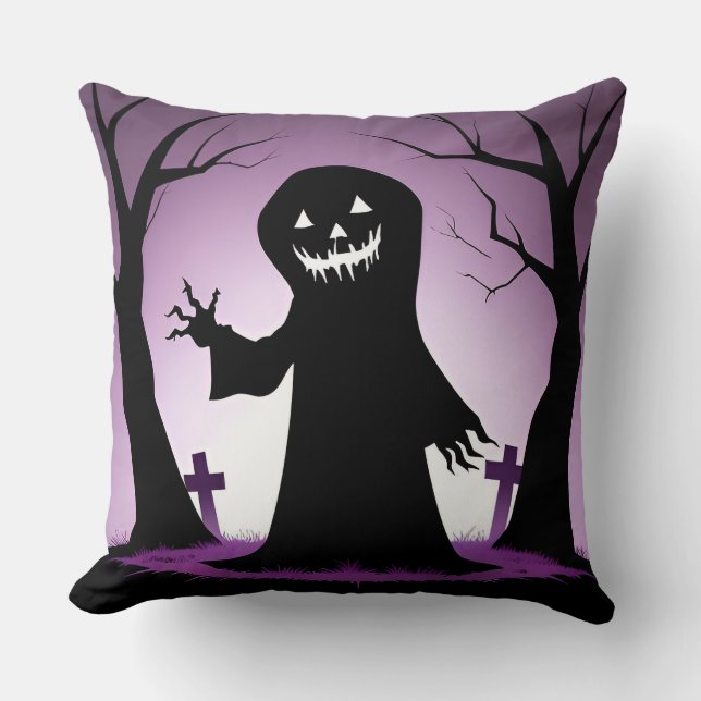 Halloween Ghost Cushion (Front)