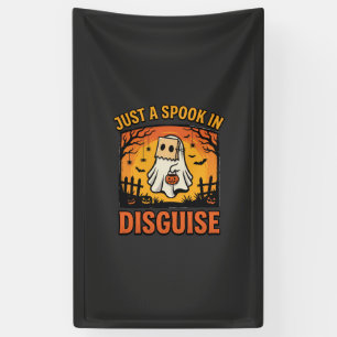 Halloween Ghost Disguise Banner