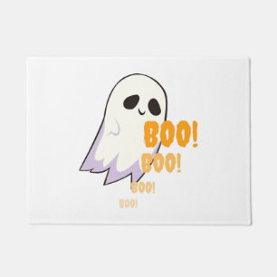 Halloween ghost doormat