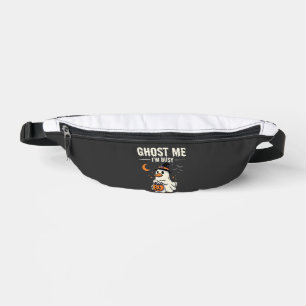 Halloween Ghost Duck Skateboard Design_1 Bum Bags
