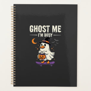 Halloween Ghost Duck Skateboard Design_1 Planner