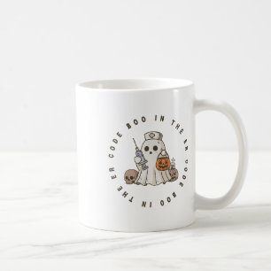 Halloween Ghost Emergency Department Emergency Roo Coffee Mug