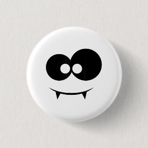 Halloween Ghost Face 3 Cm Round Badge