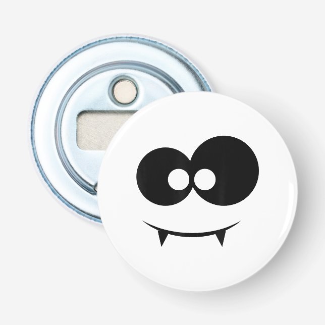 Halloween Ghost Face  Bottle Opener (Front)