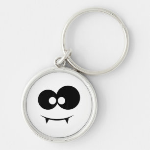 Halloween Ghost Face Key Ring