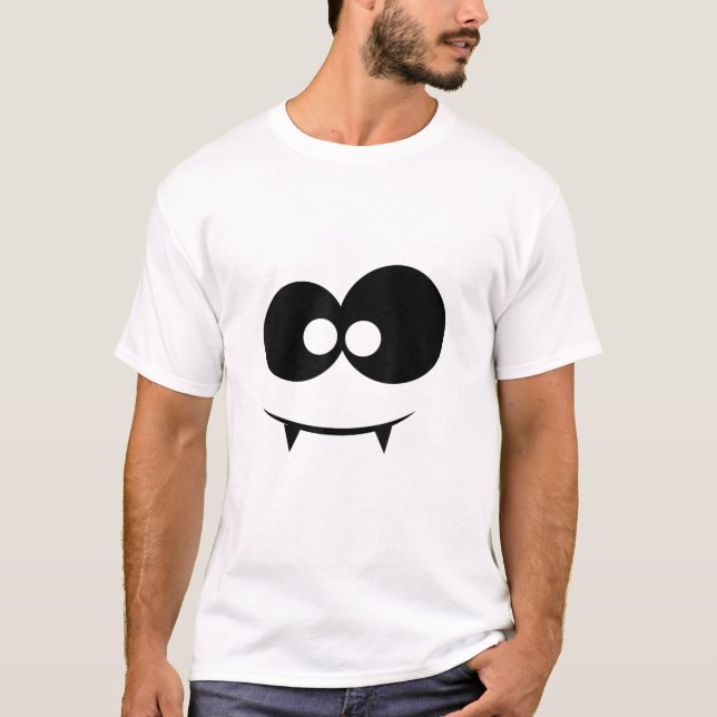 Halloween Ghost Face T-Shirt (Front)