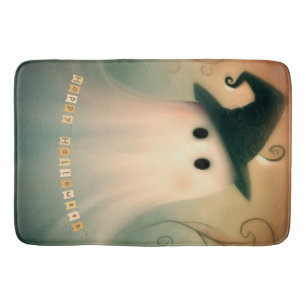 Halloween/Ghost/Fall/Whimsical Ornament Bath Mat
