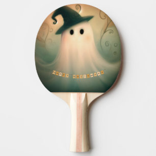 Halloween/Ghost/Fall/Whimsical Ornament Ping Pong Paddle
