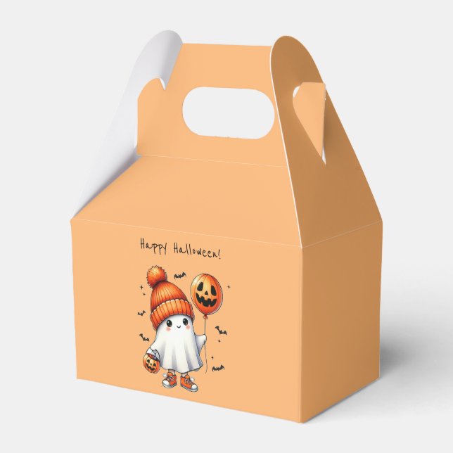 Halloween Ghost Favour Box (Front Side)