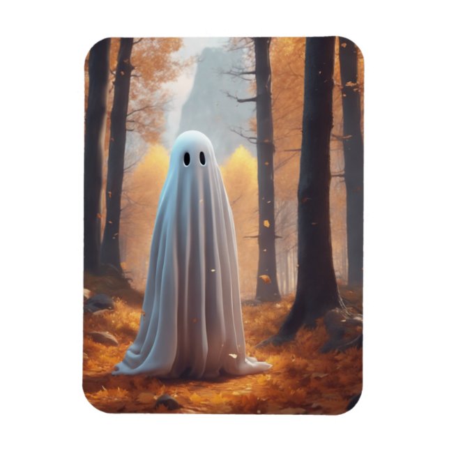 Halloween Ghost Fridge Magnet (Vertical)