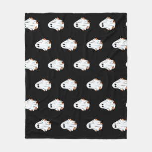Halloween Ghost, Funny Halloween, Halloween Party Fleece Blanket