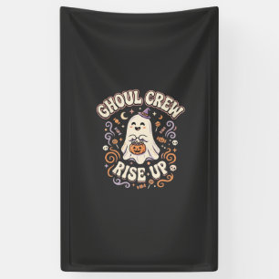 Halloween Ghost Ghoul Squad Banner