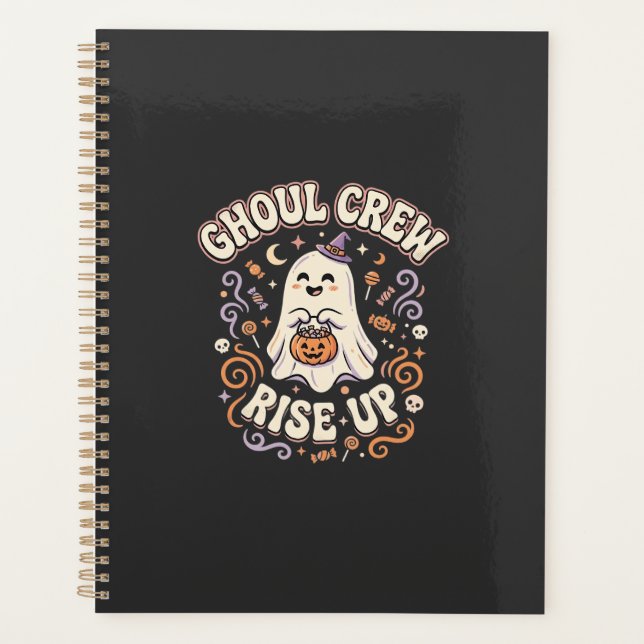 Halloween Ghost Ghoul Squad Planner (Front)