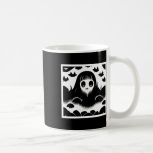 Halloween Ghost Girl Spooky Scary Ghostly Creepy P Coffee Mug