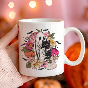 Halloween Ghost Girly Coffee Mug