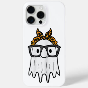 Halloween Ghost Glasses Cute iPhone 15 Pro Max Case