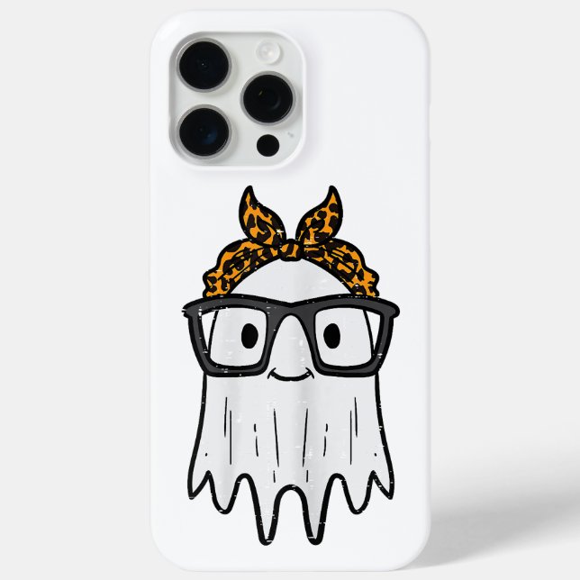 Halloween Ghost Glasses Cute Case-Mate iPhone Case (Back)