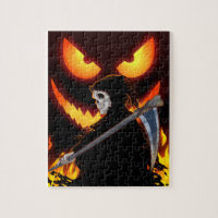 Halloween Ghost Grim Reaper Flame