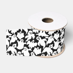 Halloween Ghost Grosgrain Ribbon