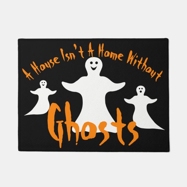 Halloween Ghost Home Doormat (Front)