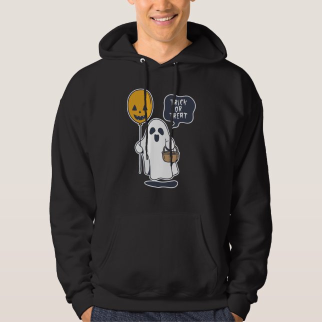 Halloween Ghost Hoodie (Front)