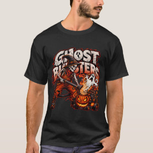 Halloween Ghost Hunter Skeleton Shirt, Spooky Jack T-Shirt