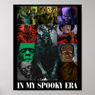 Halloween Ghost In My Spooky Era For Men Women Spo Poster