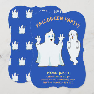 Halloween Ghost Invitation