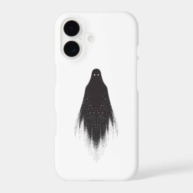 Halloween Ghost iPhone 17 Case – White Protective  (Back)