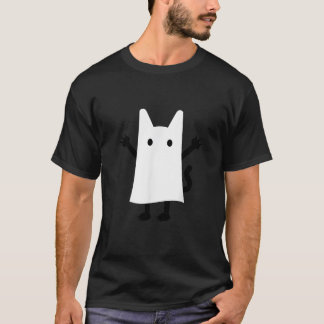 Halloween Ghost Kitten  T-Shirt